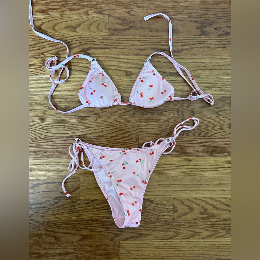 Pacsun cherry bikini